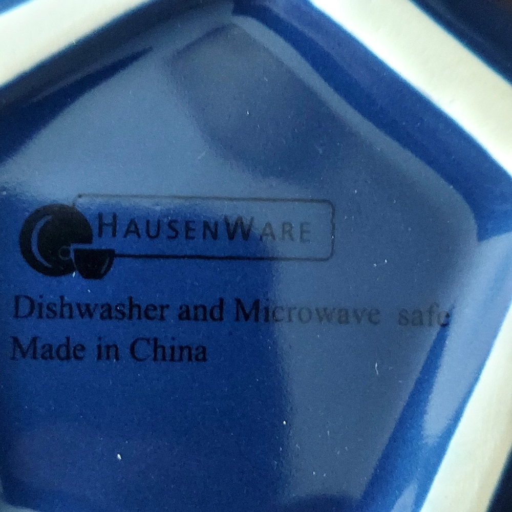 4th of July Set of 2 Hausenware Star Shaped Dishes - Picture 8 of 10